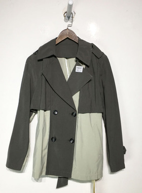 品牌折扣    风衣潮款HH02187全