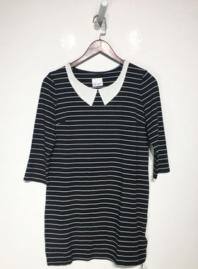 品牌折扣 长袖连衣裙潮款 G23-J0077