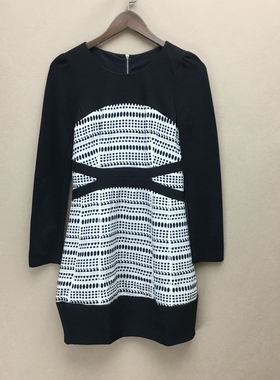 品牌折扣  长袖连衣裙潮款 G23-C9057全