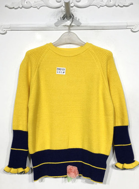 乔系列 D90101 时尚针织衫品牌女装折扣