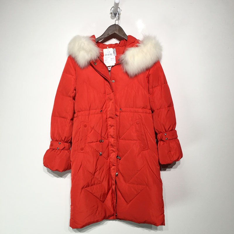 潮系列 Z01-A01562 时尚羽绒服品牌女装折扣靓切