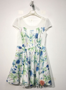 乔系列 D81874 时尚连衣裙品牌女装折扣