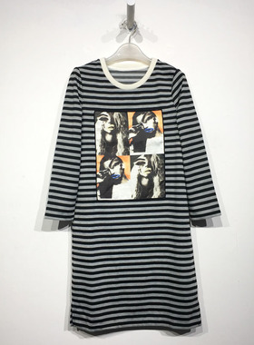 M.L系列 D80843 时尚连衣裙品牌女装折扣