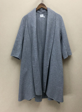 品牌折扣  双面毛呢大衣潮款 G23-L3223切