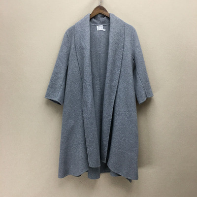 品牌折扣  双面毛呢大衣潮款 G23-L3223切