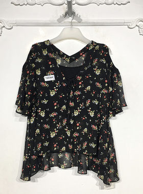 M系列 D88369 时尚上装 两件套品牌女装折扣
