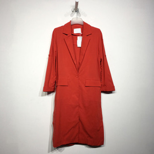 风衣外套品牌女装 时尚 折扣切 D85735 洛K系列