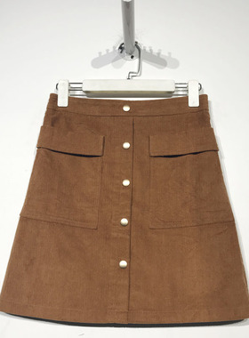 VE系列 D87406 时尚短裙品牌女装折扣