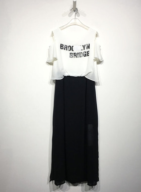 绮系列 B81734 时尚连衣裙品牌女装折扣 切