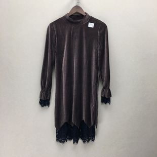 品牌折扣 连衣裙潮款 G23 L7522切 长袖