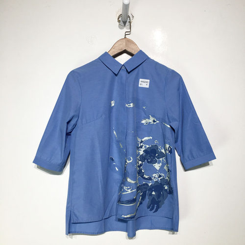 品牌折扣       衬衫夏季潮款HH02053备全