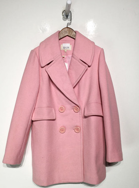 品牌折扣   时尚羊毛毛呢外套G23-L3386