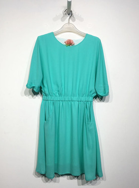 夕系列 D72562 时尚连衣裙品牌女装折扣