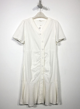 潮系列 D91464 时尚连衣裙品牌女装折扣