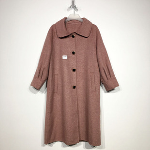 西树系列 D99467 时尚羊毛双面呢毛呢外套品牌女装折扣