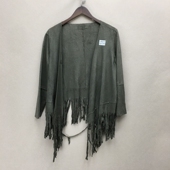 C9593 品牌折扣 G23 潮款 切 开衫