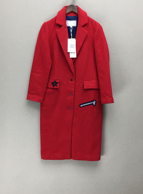 品牌折扣    大衣潮款 HH01658全