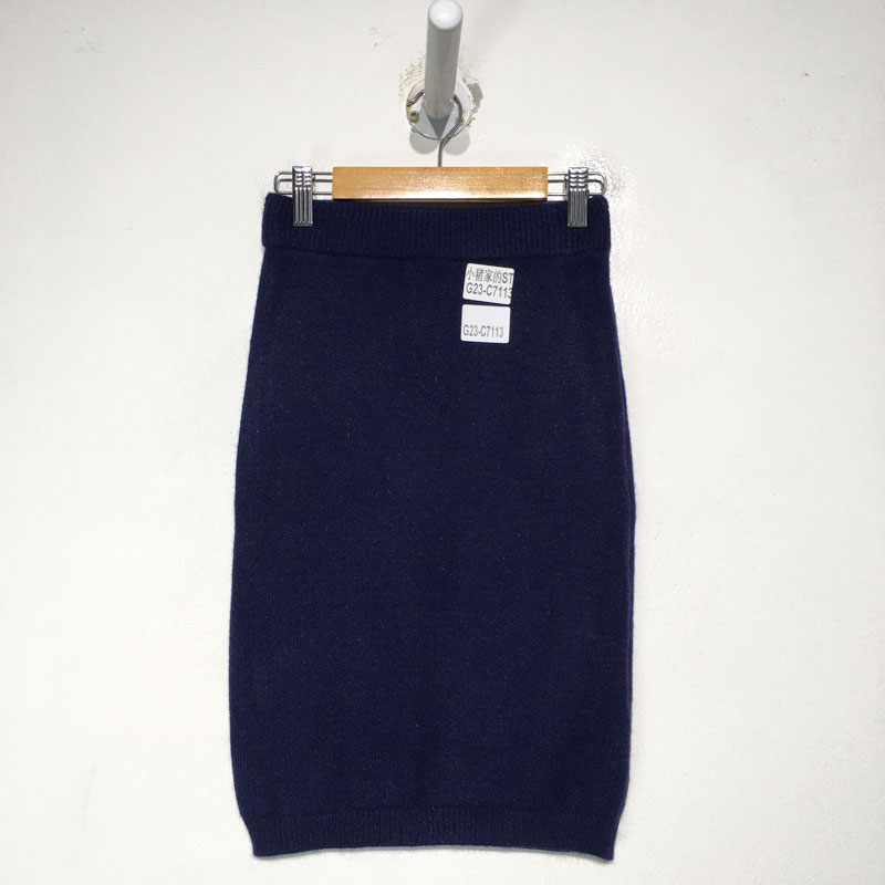 品牌折扣    针织半身裙潮款G23-C7113全