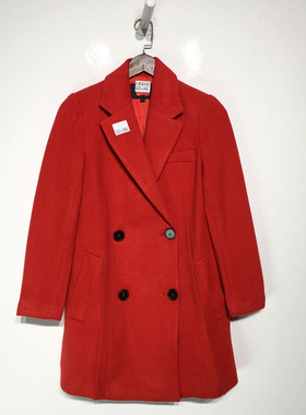 品牌折扣   时尚毛呢外套G23-L0662