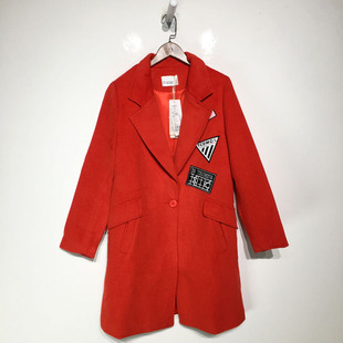 品牌折扣   时尚毛呢外套Z01-A03567