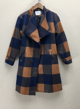 品牌折扣  大衣潮款 G23-L3509加棉切