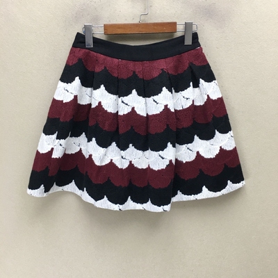 品牌折扣 毛呢短裙潮款 G23-J8689切