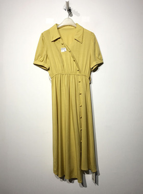 潮系列 D93421 时尚连衣裙品牌女装折扣启