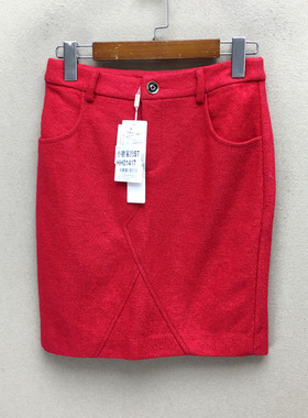 品牌折扣    半身裙潮款HH01417 切