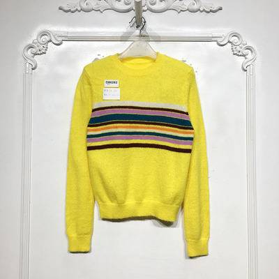 欧系列 D86282 时尚针织衫品牌女装折扣