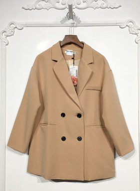 乔系列 D87305 时尚西装外套品牌女装折扣
