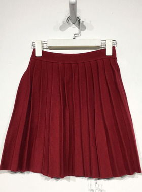 西树系列 D89502 时尚针织短裙品牌女装折扣