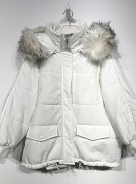 衣PTC系列旗下盛F系列 D90313 时尚短款棉服品牌女装折扣