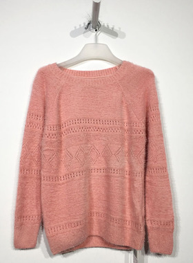 乔系列 D96524 时尚针织衫品牌女装折扣