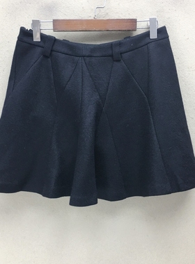 品牌折扣 毛呢短裙潮款 G23-A0637切
