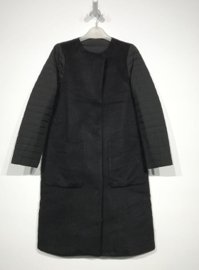 N系列 D90348 时尚长款羽绒服品牌女装折扣