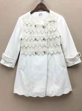 品牌折扣  毛呢大衣潮款 G23-L2716切