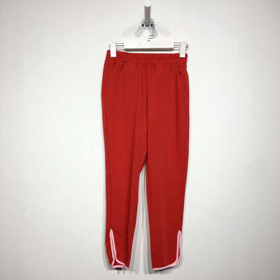 网红系列 D84002 时尚长裤品牌女装折扣