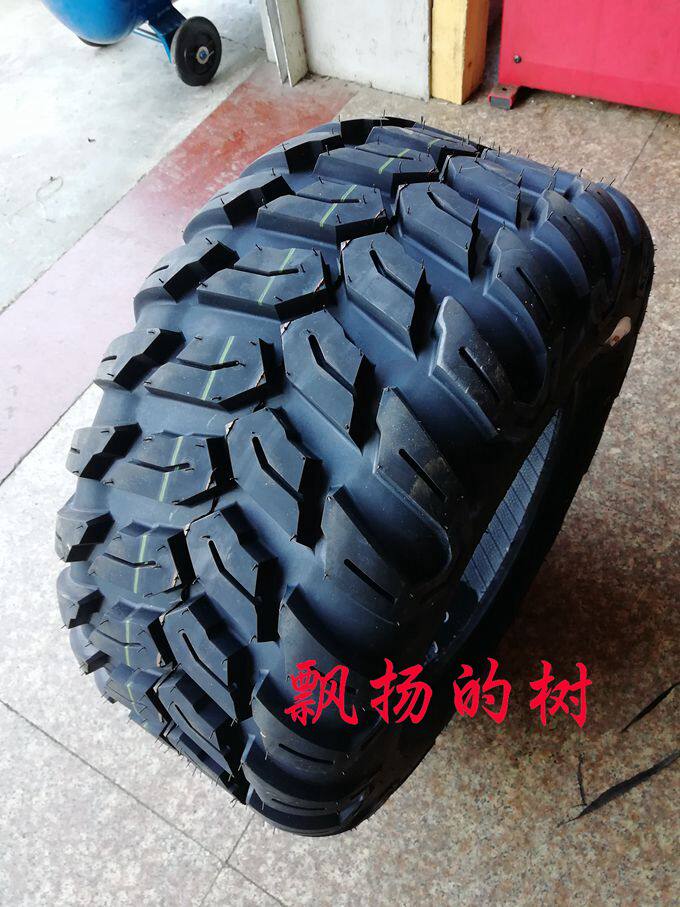 北极星庞巴迪春风沙滩车轮胎26x11r12寸卡丁车真空胎树叶花