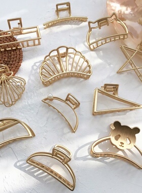 发夹女抓夹高级感大号鲨鱼夹后脑勺发卡2026新款头发夹子头饰发抓