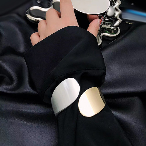 KELUO欧美女合金双色手环