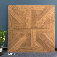 法式仿木纹瓷砖800x800全瓷客厅卧室哑光防滑地砖阳台凡尔赛拼花