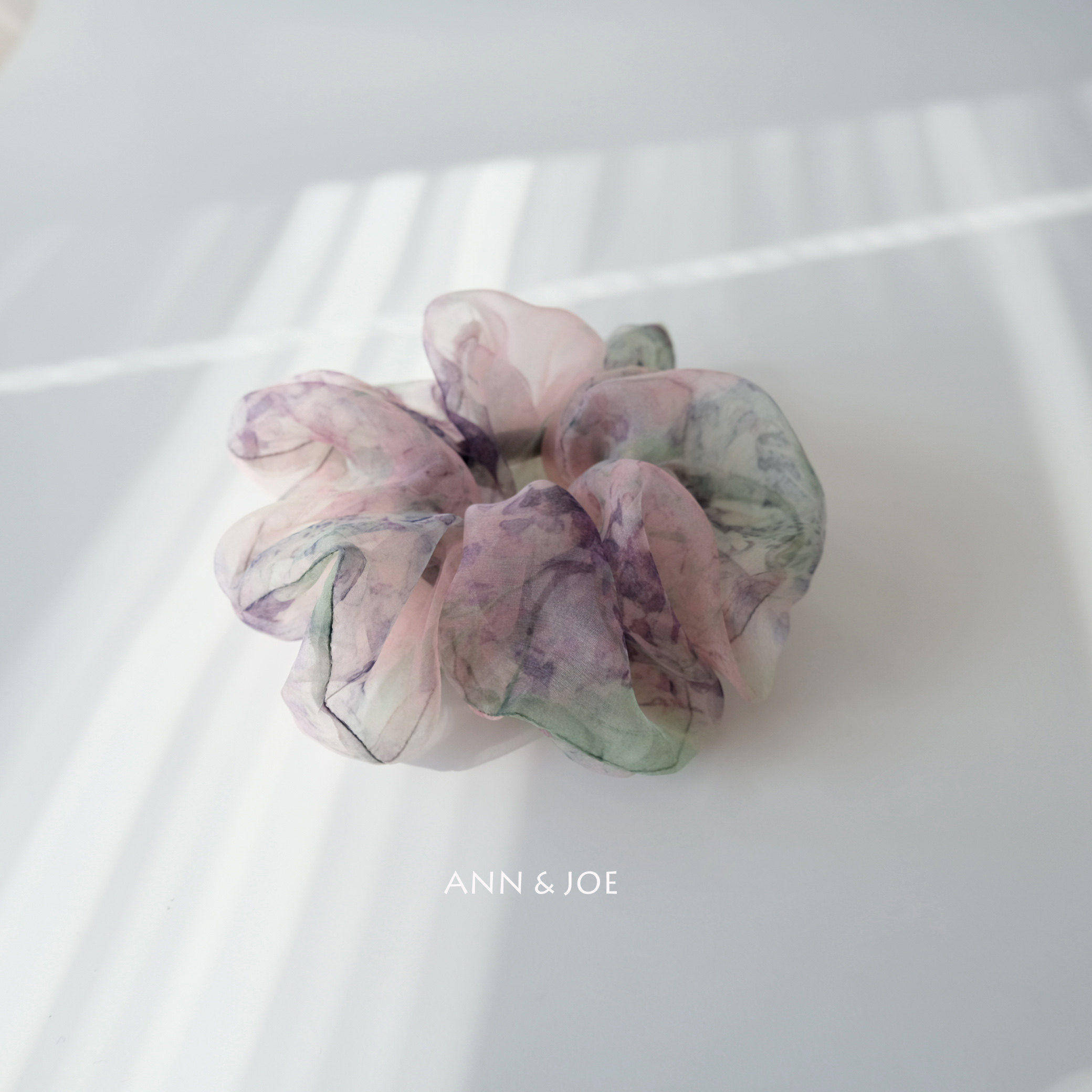 新中式蓬松感欧根纱发圈