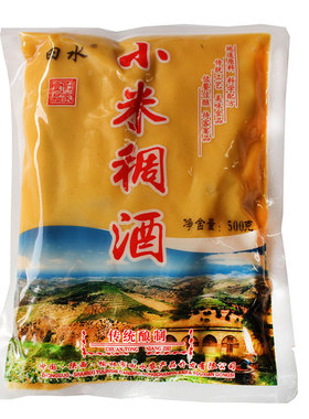 小米稠酒陕西小米稠酒陕北浑酒软糜子香谷米黄米酒榆林田水稠酒