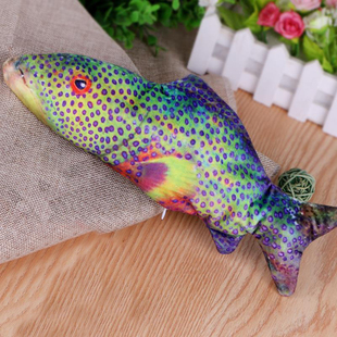 会跑跳动的摇摆鱼小丑鱼儿童仿真跳跳鱼玩具男孩宝宝电动鲫鱼模型