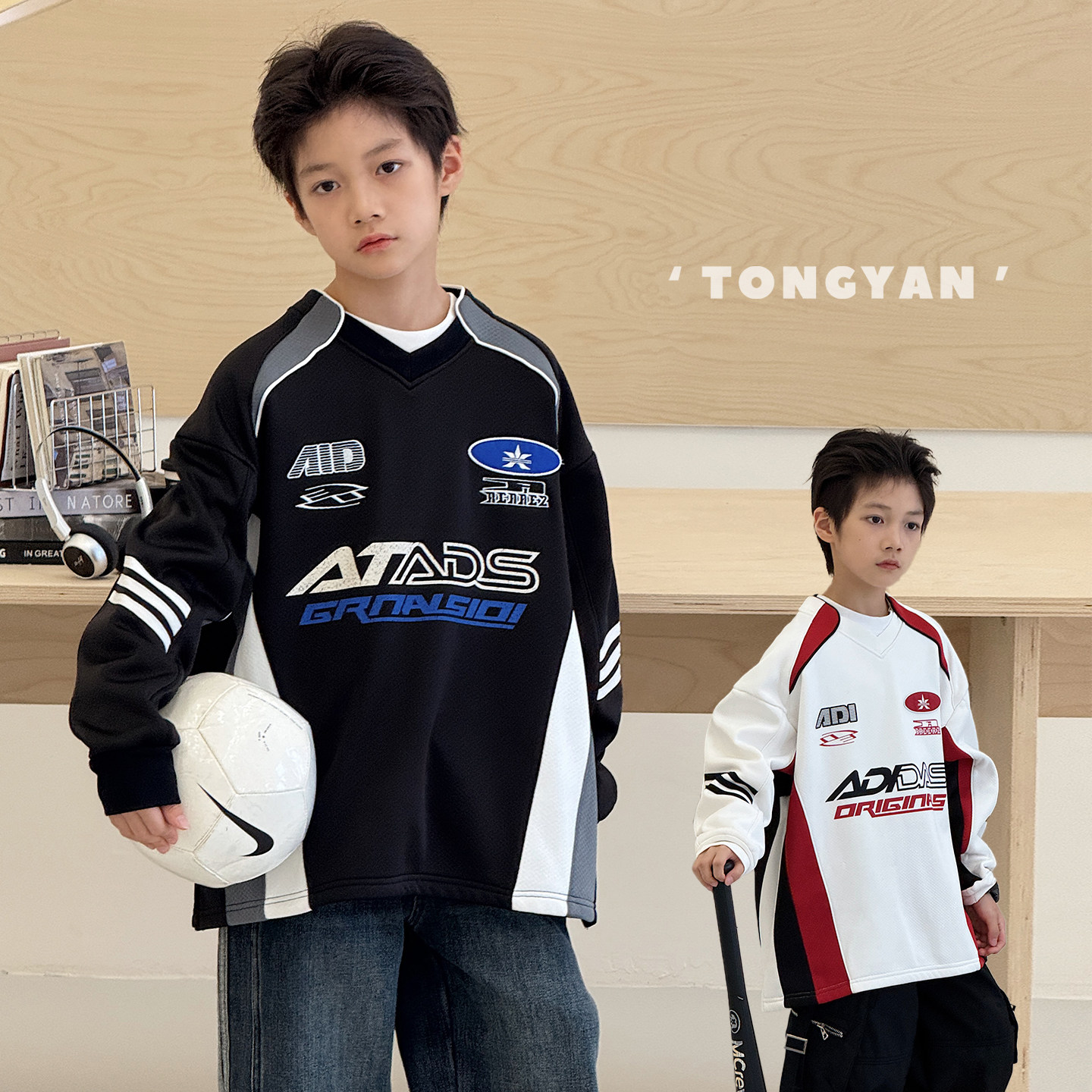 男童卫衣加绒2025冬装新款自制中大童加厚套头衫一体绒儿童外套暖,童装/婴儿装/亲子装,卫衣/绒衫,淘宝优惠券,粉丝福利购,淘宝优惠卷