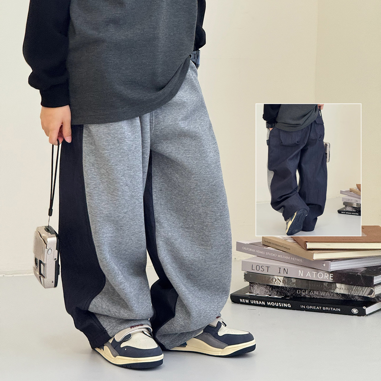 男童裤子加绒2025冬装新款中大童加厚棉裤拼接款一体绒儿童运动裤,童装/婴儿装/亲子装,裤子,淘宝优惠券,粉丝福利购,淘宝优惠卷