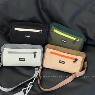 儿童包包2025新款男童斜挎包韩版休闲运动单肩包外出零钱大童小包