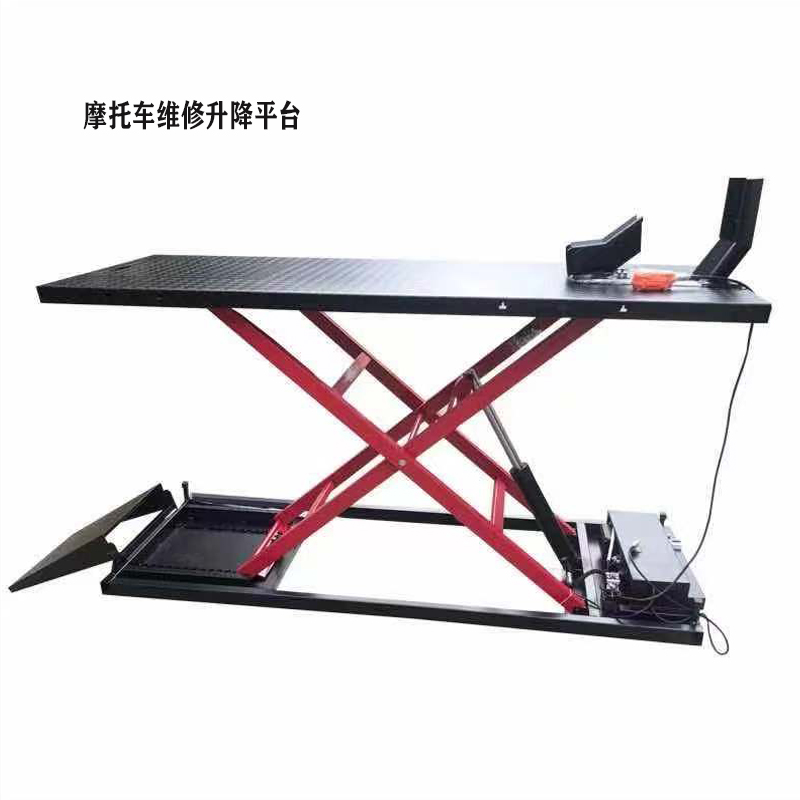 摩托车升降台升电动气动修理工作平台液压举升机维修车架起车托架