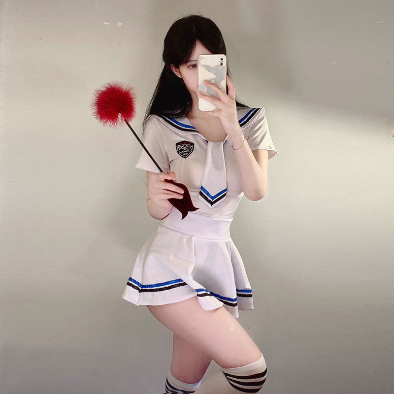 순수한 욕망 유니폼 정장 학생복 JK 선원 복장 캠퍼스 스타일 일본 달콤한 인터넷 연예인 앵커 CROSSDRESSING 코스프레