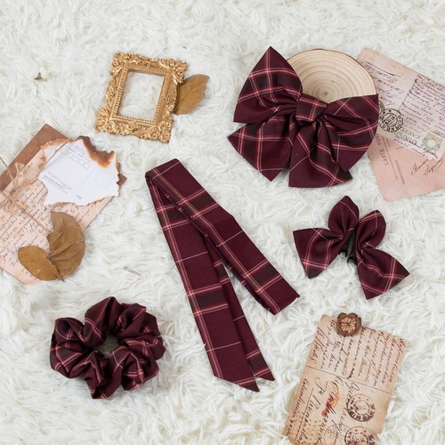 沙华虾滑小物领结发饰JK制服中牌